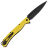 Нож Daggerr Vendetta DL serrated blackwash сталь 8Cr14MoV рукоять Yellow FRN