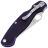 Нож Spyderco Military 2 сталь S110V рукоять Dark Blue G10 (C36GPDBL2)