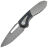 Нож Kansept Thoth сталь Damascus рукоять Beadblasted Ti/Arctic Storm FatCarbon