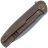 Нож WE Knife Shakan Stonewash сталь CPM-20CV рукоять Bronze Titanium (WE20052B-2)