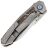 Нож Remette Kestrel satin сталь S35VN рукоять Gray Titanium/Copper CF (RTPO-C)