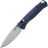 Нож Benchmade Bugout сталь S90V рукоять Crater Blue Aluminium (535SL-13)