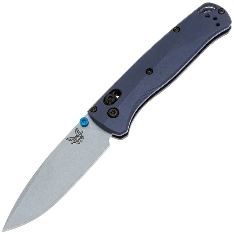 НожBenchmadeBugoutстальS90VрукоятьCraterBlueAluminium(535SL-13)