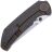 Нож WE Knife Thug XL satin сталь CPM-20CV рукоять Tiger stripe flamed Ti (WE20028D-2)