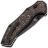 Нож Kansept Apollo blackwash сталь S35VN рукоять Ti/Copper Carbon Fiber