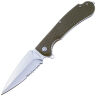 Нож Daggerr Urban 2 DL stonewash serrated сталь 8Cr14MoV рукоять Olive FRN
