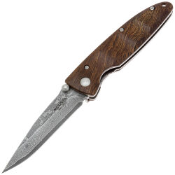 Нож Mcusta Classic Wave сталь VG-10/Damascus рукоять Ironwood (MC-0018D)