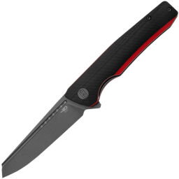 Нож Bestech Slyther gray сталь 14C28N рукоять Black/Red G10 (BG51C)