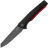 Нож Bestech Slyther gray сталь 14C28N рукоять Black/Red G10 (BG51C)