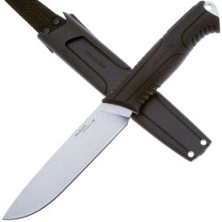 Нож Mr.Blade Owl-B stonewash сталь 8Cr14MoV рукоять Black TPR