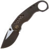 Нож WE Knife Envisage blackwash сталь CPM-20CV рукоять Black Ti (WE22013-2)