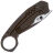 Нож WE Knife Envisage blackwash сталь CPM-20CV рукоять Black Ti (WE22013-2)