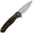 Нож WE Knife Kitefin сталь S35VN рукоять Ti/Marble Carbon Fiber (2001A)