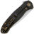 Нож WE Knife Kitefin сталь S35VN рукоять Ti/Marble Carbon Fiber (2001A)