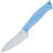 Нож Owl Knife Canadian-S сталь N690 рукоять микарта Джинс голубая