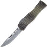 Нож Microtech Hera S/E apocalyptic Signature Serrated сталь M390 рук. Frag Aluminum (703-12APFRGS)