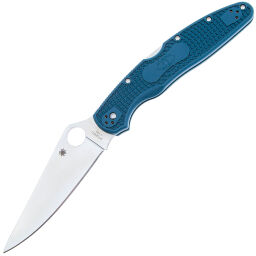 Нож Spyderco Police 4 LTW сталь K390 рукоять Blue FRN (C07FP4K390)