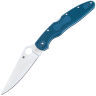 Нож Spyderco Police 4 LTW сталь K390 рукоять Blue FRN (C07FP4K390)