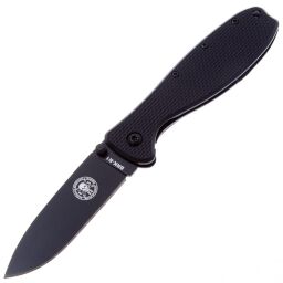 Нож ESEE Zancudo black сталь AUS-8 рукоять Black GFN (BRKR1B)