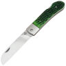 Нож QSP Worker satin сталь N690 рукоять Green Bone (QS128-B)