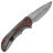 Нож WE Knife Equivik сталь Hugin Damasteel рукоять Gray Ti/Lava Flow FatCarbon (WE23020-DS1)