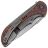 Нож WE Knife Equivik сталь Hugin Damasteel рукоять Gray Ti/Lava Flow FatCarbon (WE23020-DS1)