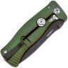 Нож Lion Steel SR-1 Black сталь D2 рукоять Green Aluminium (L/SR1A GB)