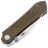 Нож Bestech Icarus satin сталь M390 рукоять Bronze Titanium (BT2302F)