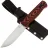 Нож Owl Knife Hoot сталь N690 рукоять черно-красный G10