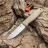 Нож Owl Knife Hoot-S сталь Elmax рукоять микарта Джинс бежевая