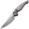 Нож Rike Knife Predator 2 сталь M390 рукоять Plain Grey Titanium
