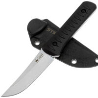 Нож Kizlyar Supreme Stream stonewash сталь VG-10 рукоять Black G10