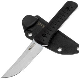 Нож Kizlyar Supreme Stream stonewash сталь VG-10 рукоять Black G10