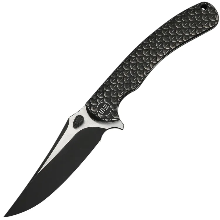 Нож WE Knife Dracarys blackwash сталь M390 рукоять Black Titanium (WE25061B-5)