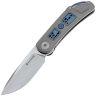 Нож Maxace Big Fella сталь MagnaCut рукоять Gray/Blue Ti