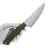 Нож кухонный Owl Knife Шеф S120 полевой сталь N690 рукоять оливковый G10