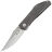 Нож Real Steel Ventus sandblast сталь N690 рукоять Titanium (7041)