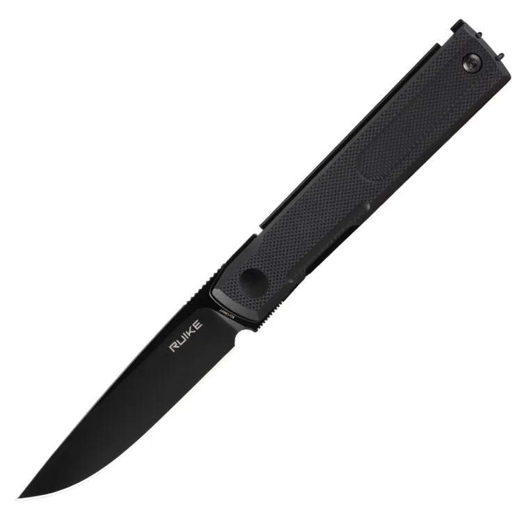 Нож Ruike D712-B black сталь 8Cr13MoV рукоять Black G10