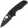 Нож Spyderco Lil' Native Compression Lock DLC сталь S30V рукоять G10 (C230GPBBK)