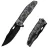 Нож WE Knife Barracks blackwash сталь M390 рукоять Pixel Pattern Titanium (WE25078-3)