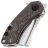 Нож Kansept Mini Korvid stonewash сталь S35VN рукоять Copper Foil Carbon Fiber
