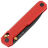 Нож Real Steel Perix black PVD сталь Nitro-V рукоять Red G10 (7121BR)