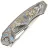 Нож Rike Knife Hummer Special edition сталь M390 рукоять Titanium