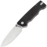Нож SHOOZIZ HAN313 satin сталь 14C28N рукоять Black Micarta