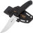 Нож Kizlyar Supreme Asket stonewash сталь AUS-10Co рукоять Black G10