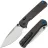 Нож CJRB Latitude stonewash сталь S35VN рукоять Carbon Fiber