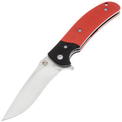 Нож Steelclaw Резервист сталь D2 рукоять Black/Red G10