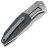 Нож WE Knife Archeozoic beadblast сталь M390 рукоять Gray Ti/Arctic Storm FatCarbon (WE23091-4)
