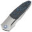 Нож WE Knife Archeozoic beadblast сталь M390 рукоять Gray Ti/Arctic Storm FatCarbon (WE23091-4)