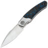 Нож NL Knives Баба Яга 2.0 сталь ZDI-Elmax рукоять ZDI-Elmax/Chaotic Blue CF